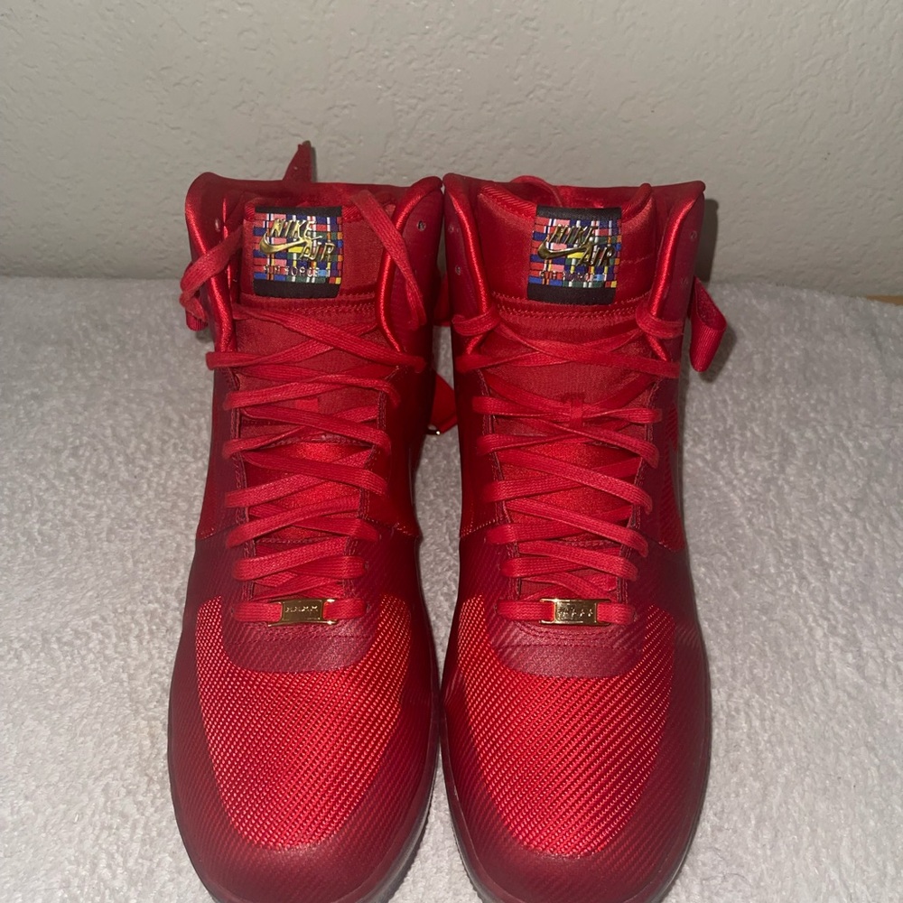 Nike Air Force 1 CMFT Lux Red Sneakers